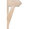 Ekena Millwork Traditional Arts & Crafts Smooth Outlooker, Douglas Fir, 7 1/2"W x 14"D x 26"H OUT08X14X26TRA03SDF - alternate 3
